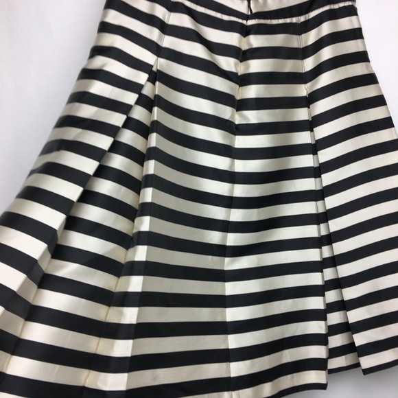 Halogen Striped Knee Length Pleated Skirt - Picture 8 of 8